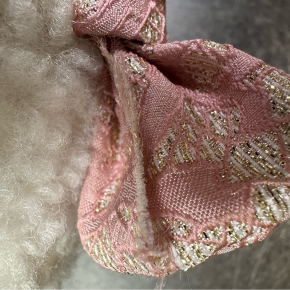 Ghost Party plush ghost couple Halloween fall decoration. Weighted stand up. 8” - Picture 5 of 6